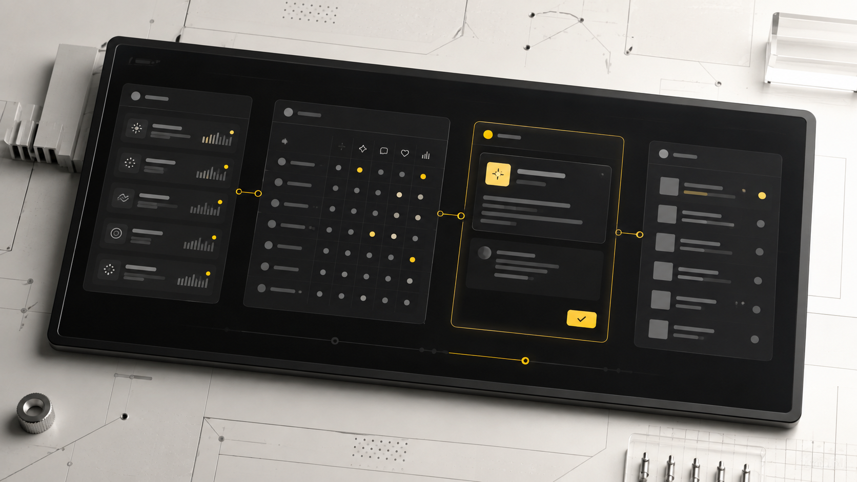 Custom AI software workflow and decision interface